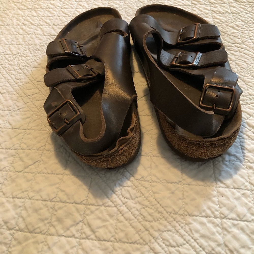 Birkenstock Milano leather sandals. Size 10. - Picture 8 of 11